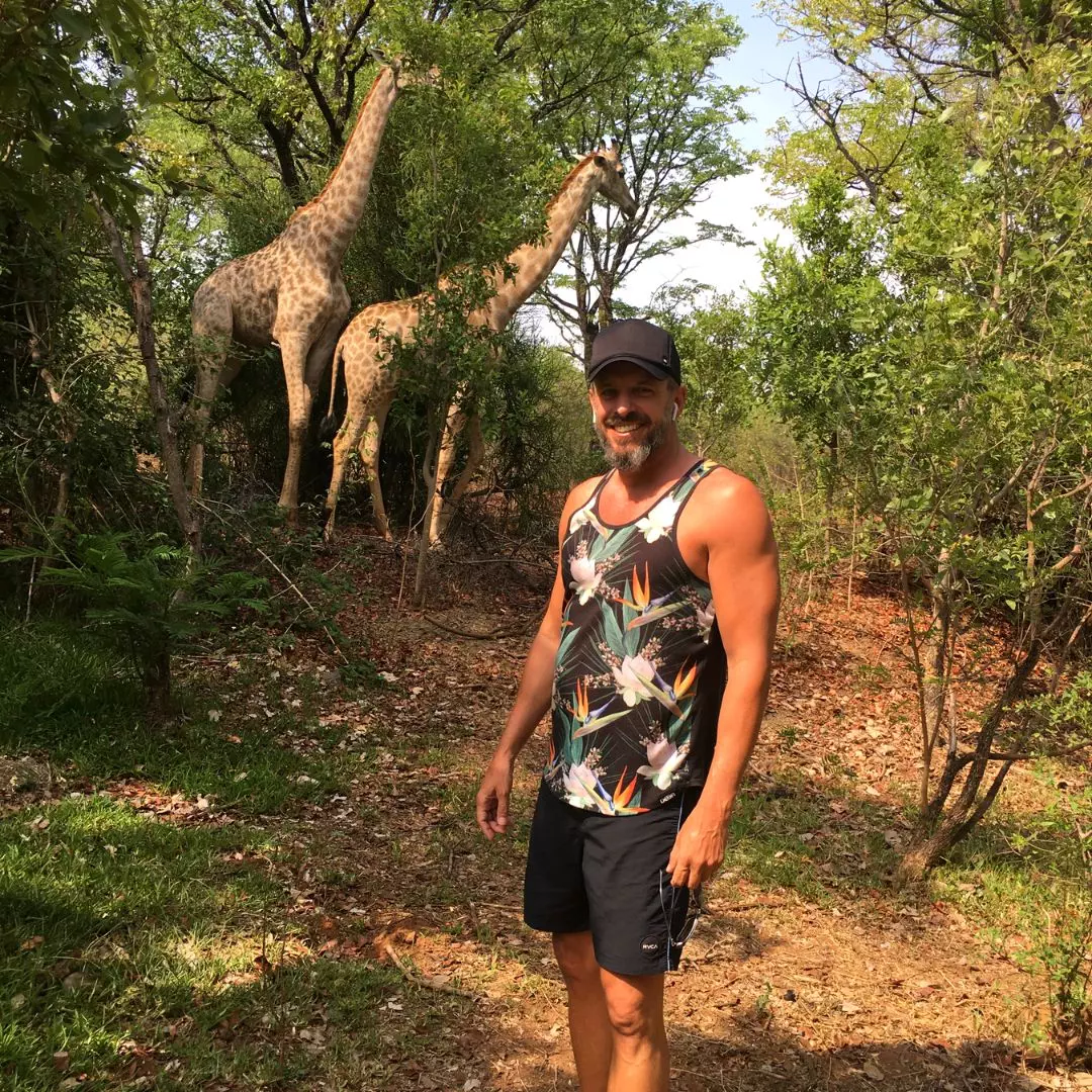 Victoria Falls- Giraffe
