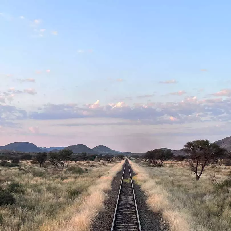 Namibia - Train track Zambia Lunch Times
