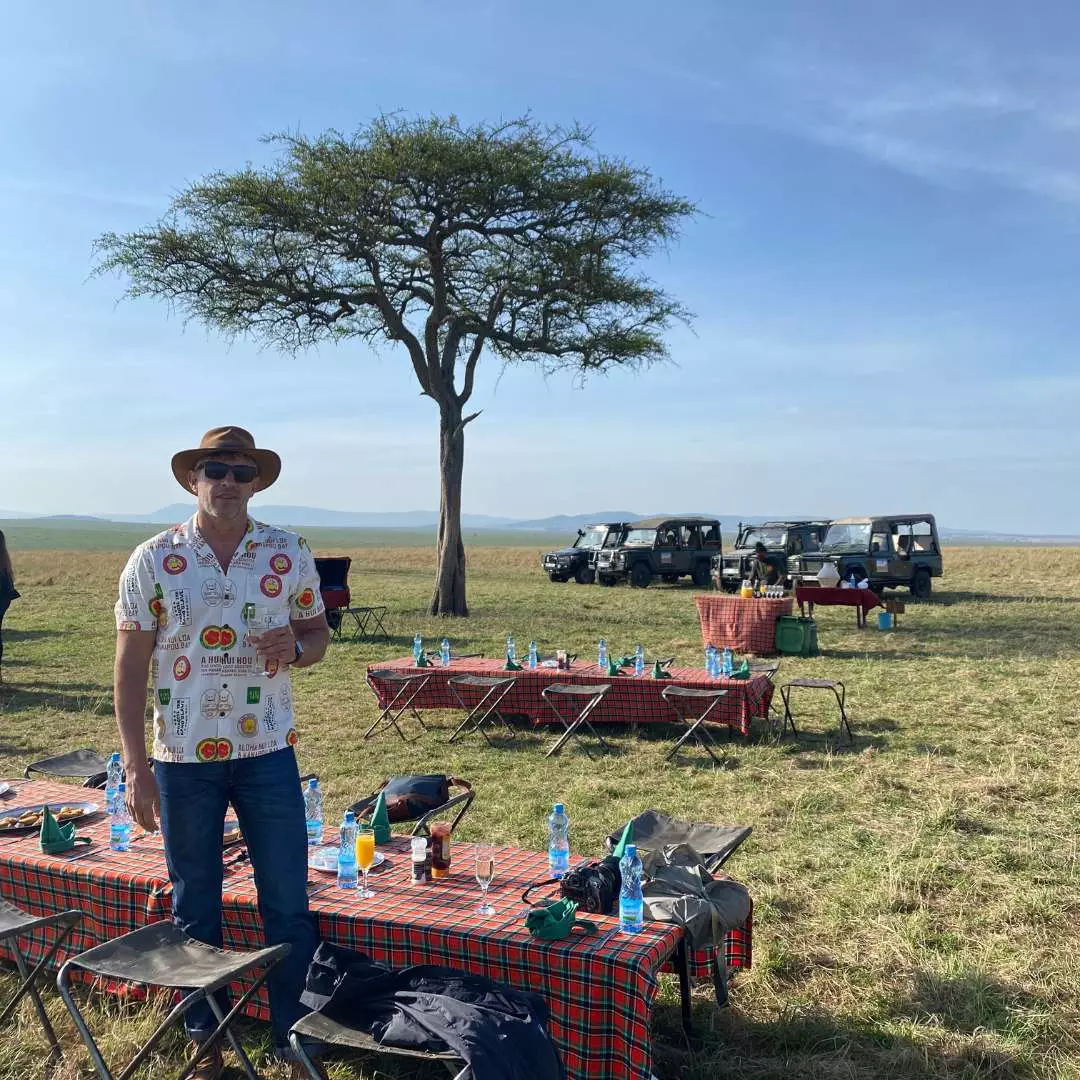 Breakfast on Safari in Kenya Zambia Lunch Times