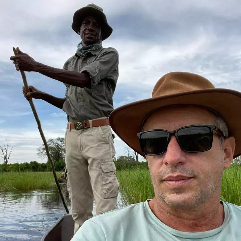 Out on the Botswana Delta Zambia - Victoria Falls - Devil's Pool