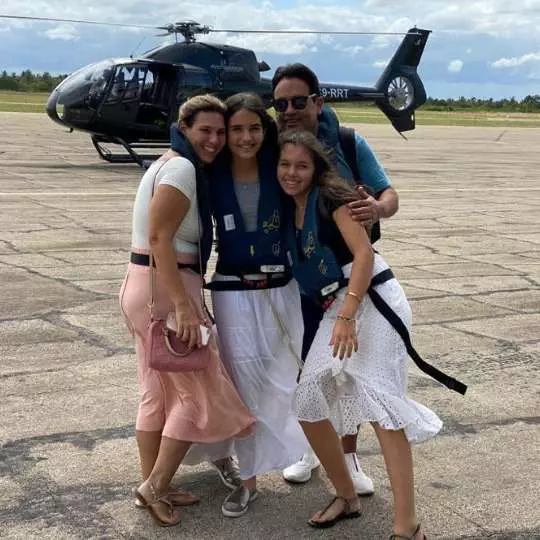 Traveling with Nanan - Exploring Africa Helicopter Ride with Nanan Travel