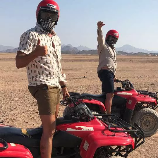 Exploring Egypt with Nanan Travel - ATV ride in the desert Zambia Safari Adventure