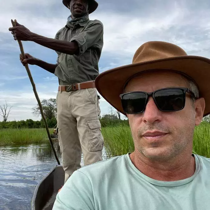 Okavango Delta Elephant on Safari in Botswana